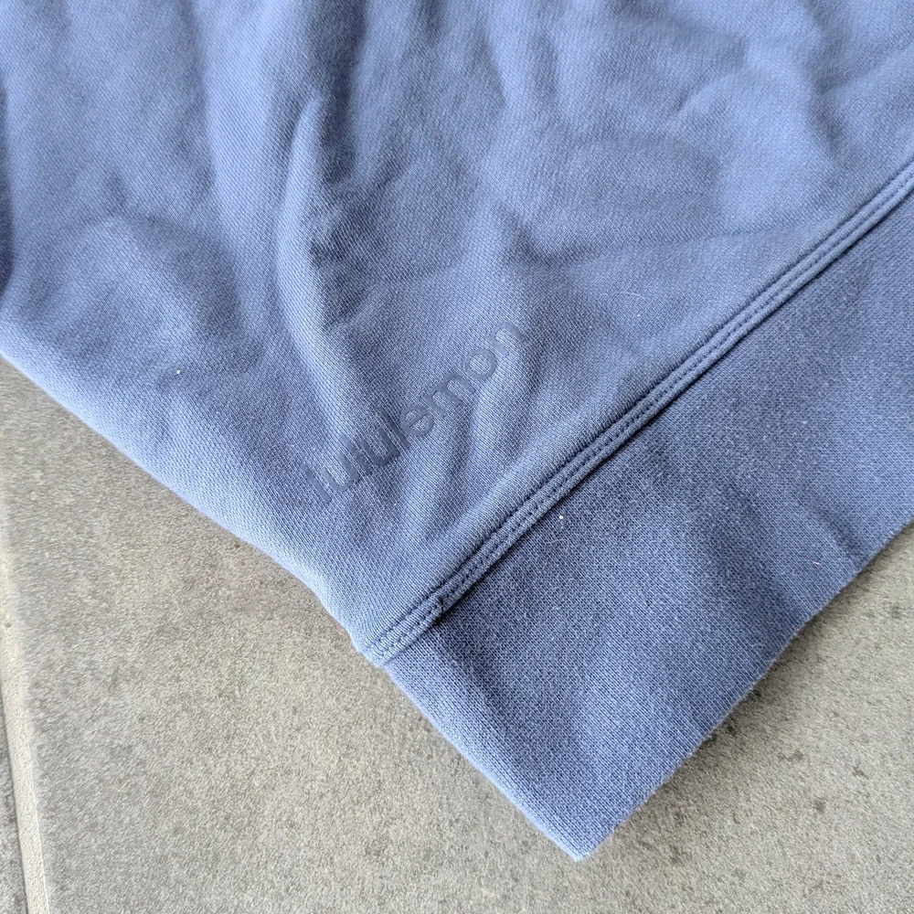 Lululemon Perfectly Oversized Crew Water Drop Size 4 - Picture 8 of 9